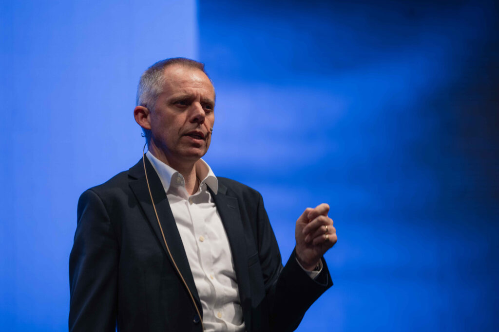 Matthew Huntington at the HbbTV Symposium 2025